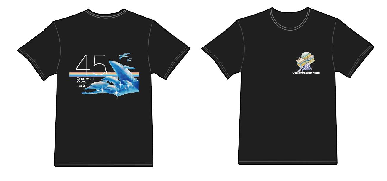 45周年記念Tシャツ 黒